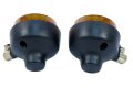 Blinker, Blinkleuchten f&uuml;r MZ ETS, TS, ETZ 125, 150, 250, 251 - vorn &amp; hinten, rund