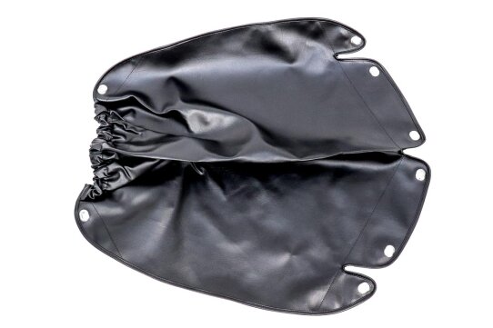 Spritzdecke, Staubdecke für Seitenwagen STOYE Super-Elastik - schwarz