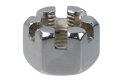 Kronenmutter M10x1 zum Lenkerhalter für BMW R24, R25, R25/2 - verchromt