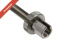 Stellschraube mit Rändelmutter M6x30 zum Bowdenzug für MZ ETS 125, 150, 250