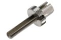 Stellschraube mit R&auml;ndelmutter M6x30 zum Bowdenzug f&uuml;r MZ ETZ 125, 150, 250, 251, 301