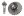 Tellerrad mit Ritzel (25:8) für BMW R50, R50/2, R60, R60/2, R69, R69S