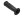 Griffgummi links für BMW R60/7, R75/7, R80/7, R100/7, R45, R65, R80, R100RS - eckig