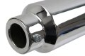 Auspufftopf "Hoske-T&uuml;ten" f&uuml;r BMW R50, R50/2, R60, R60/2, R69S - 36 mm (43/85 cm) Paar