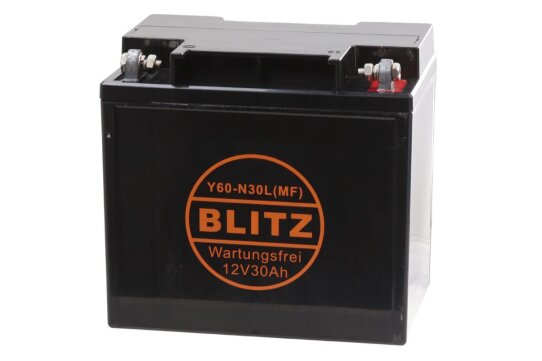 Batterie, Vliesbatterie 12V - 30 Ah für BMW R50/5, R60/5, R75/5 - Langschwinge
