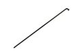 Speichensatz f&uuml;r SIMSON S50, S51, S70, KR51, KR51/1, KR51/2 Schwalbe, SR4 - schwarz, 1 Rad