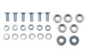Befestigungs-Set zu Alu-Trittbrettern f&uuml;r SIMSON KR51/1, KR51/2 Schwalbe - mit Senkscheiben (neue Form)