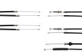 Bowdenzug-Satz für BMW R60/7 - Standardlenker, flach