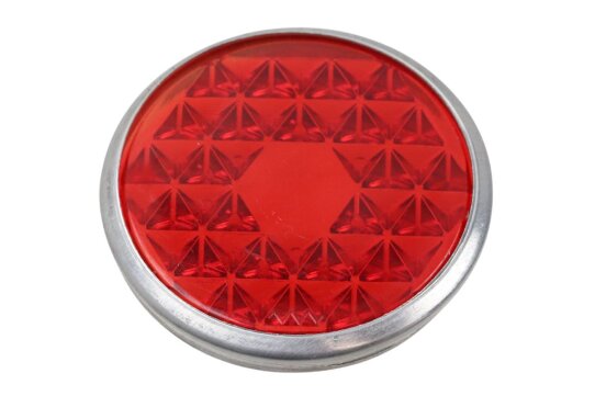 Ersatzglas zum Rücklicht (Original) für AWO 425, EMW, IFA, MZ, IWL - Kunststoffglas
