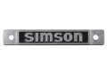 SIMSON - Plakette zur Sitzbank für Simson SR4-2 Star, SR4-3 Sperber, SR4-4 Habicht