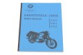 Ersatzteil-Liste, Ersatzteilkatalog f&uuml;r BMW R50/5, R60/5, R75/5