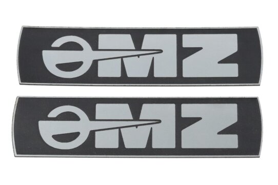 Abzeichen, Emblem, Schriftzug zum Tank für MZ ETS 125, ETS 150, ETS 250 - Paar