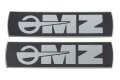 Abzeichen, Emblem, Schriftzug zum Tank für MZ ETS 125, ETS 150, ETS 250 - Paar