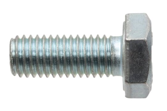 Schraube M5x30 Sechskant DIN 933 - verzinkt