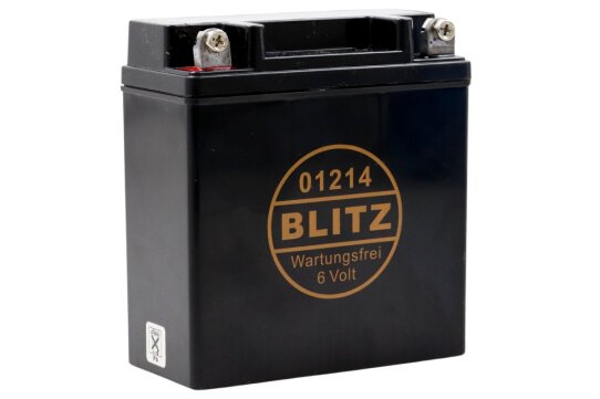 Batterie 6 V - 12 Ah, Gelbatterie