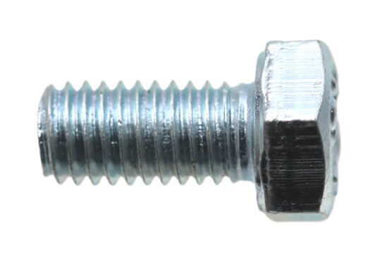Schraube M4x8 Sechskant DIN 933 - verzinkt