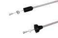 Kupplungsbowdenzug für MZ ETS 250, TS 250, TS 250/1 - Flachlenker - grau