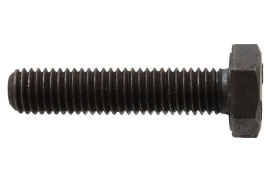 Schraube M10x45 Sechskant DIN 933 - schwarz