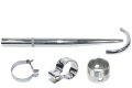 Auspuffanlage für MZ TS 125, TS 150 - gerades Endstück