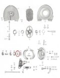 Filzring (18x24x2,4) f&uuml;r Lagerdichtung Getriebe f&uuml;r BMW R35