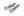Auspufftopf (Paar) für BMW R51/3, R67, R67/2, R67/3, R68 - Schwalbenschwanz, verchromt