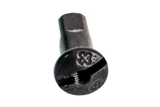 Speichennippel M3,5 - schwarz-chrom