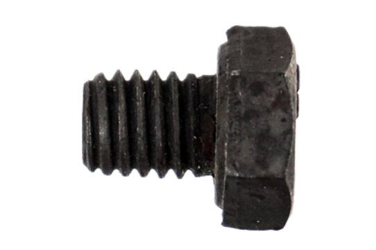 Schraube M5x6 Sechskant DIN 933 - schwarz