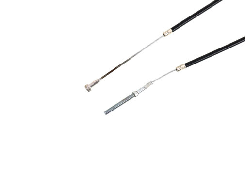Hinterradbremsbowdenzug für SIMSON KR 50 - neue Version, schwarz