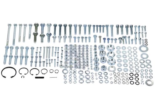 Schraubensatz, Normteile für Rahmen MZ ETZ 250, 251, 301 (300 Teile)