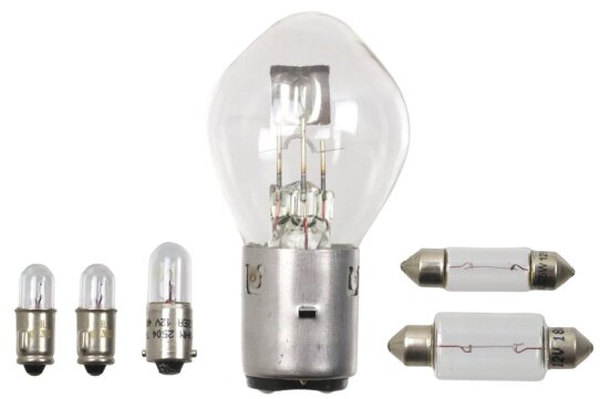 Glühbirnen für MZ ETS 250 - 12V (Lampenset, Glühbirnensatz)