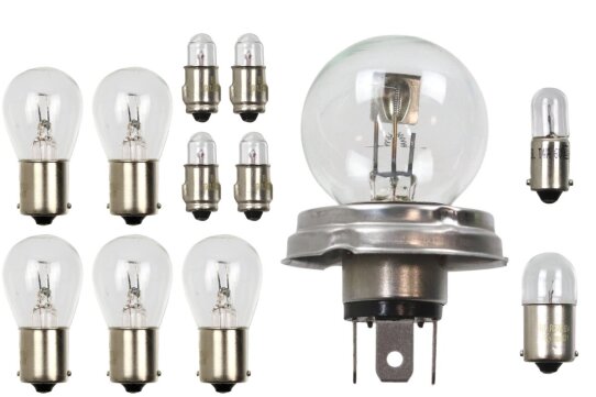 Glühbirnen für MZ TS 125, 150 - 6V (Lampenset,...