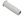 Griffgummi 26 mm - ballig, offen, grau