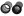 Griffgummi Satz für DKW RT 125-2H, schwarz, gerade