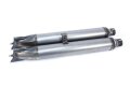 Auspufftopf für Victoria KR 25 Aero - blank